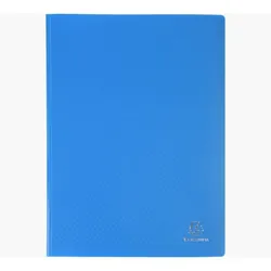 Exacompta Protège-Documents PP Souple Opaque 10 Poches A4 Assorties