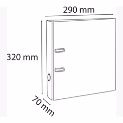 Exacompta 53743E fichier Carton Vert A4 - Vue supplémentaire 2