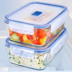 Maped 870017 gamelle Boîte de rangement alimentaire 1,8 L ABS, Polypropylène (PP), Silicone Bleu, Transparent 3 pièce(s) - Vue supplémentaire 3