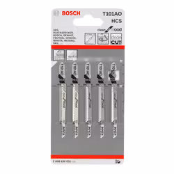 Bosch Lames de scie sauteuse T 101 AO Clean for Wood - Vue supplémentaire 2