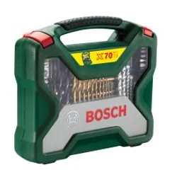 Bosch Carton de coffrets X-Line titane de 70 pièces