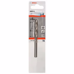 Bosch Forets à métaux rectifiés HSS-G, DIN 338 - Vue supplémentaire 2