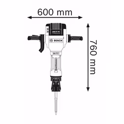 Bosch Brise-béton GSH 27 VC Professional - Vue supplémentaire 2