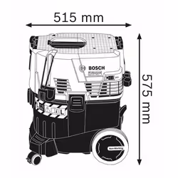 Bosch GAS 35 L SFC+ Professional Noir, Bleu 1200 W - Vue supplémentaire 4