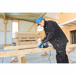 Bosch GHO 26-82 D Professional Noir, Bleu, Argent 16500 tr/min 710 W - Vue supplémentaire 4