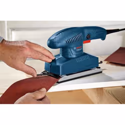 Bosch GSS 2300 Professional Ponceuse à feuille abrasive 12000 tr/min 24000 OPM Bleu 190 W - Vue supplémentaire 2