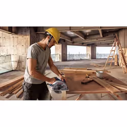 Bosch GKS 140 Professional 18,4 cm Noir, Bleu, Métallique, Rouge 6200 tr/min 1400 W - Vue supplémentaire 2