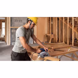 Bosch GKS 140 Professional 18,4 cm Noir, Bleu, Métallique, Rouge 6200 tr/min 1400 W - Vue supplémentaire 4