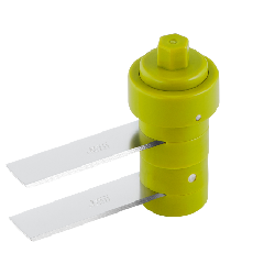 Tefal K1330404 ustensile pour râper et émincer Vert, Transparent, Blanc