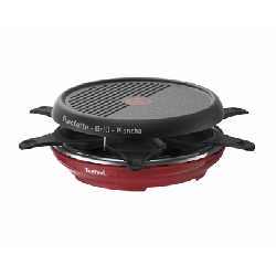 Tefal RE12A512 raclette 6 personne(s) 850 W Rouge