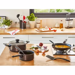 Tefal Easy Cook & Clean B5544602 casserole à sauce Rond Noir, Marron - Vue supplémentaire 4