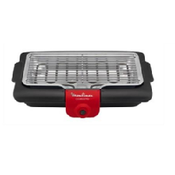 Moulinex BG134811 barbecue et grill Dessus de table Electrique Noir, Rouge 2100 W