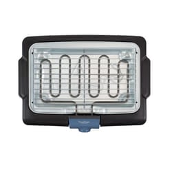 Moulinex BG134812 barbecue et grill Dessus de table Electrique Noir, Bleu, Argent 2100 W