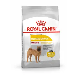 Royal Canin Medium Dermacomfort 12 kg Adulte Riz, Légumes
