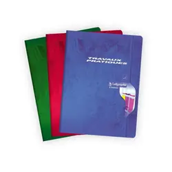Clairefontaine Cahier Travaux Pratiques piqué 7000