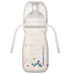 BÉBÉ CONFORT Biberon 240ml poignées + Tétine T2 Débit Rapide