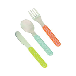 Bebe Confort – Couverts en métal – Under the Rainbow (18M +)