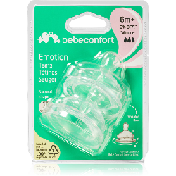 Bebeconfort Emotion Medium to Rapid Flow 6 m+ 2 pcs