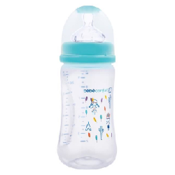 Bebe Confort – Biberon Maternity 270 ml – Indians Bleu (0-12M +)