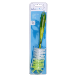 Bebe Confort – Goupillon 2 en 1 + rince tétine – Vert