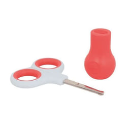 Bebe Confort – Ciseaux avec bouts arrondis – Rouge et blanc (1M +)