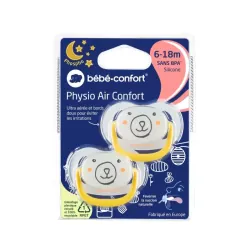 Bebe Confort 2 Sucettes Physio Air phospho 0-6m