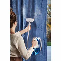 Rowenta Clean & Steam Multi RY8544WH aspirateur balai et balai électrique Sans sac 0,5 L 1700 W Blanc, Bleu - Vue supplémentaire 13