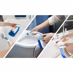 Rowenta Clean & Steam Multi RY8544WH aspirateur balai et balai électrique Sans sac 0,5 L 1700 W Blanc, Bleu - Vue supplémentaire 7