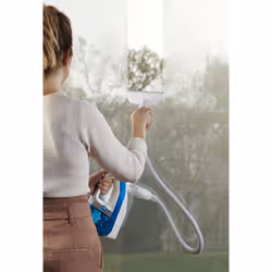 Rowenta Clean & Steam Multi RY8544WH aspirateur balai et balai électrique Sans sac 0,5 L 1700 W Blanc, Bleu - Vue supplémentaire 9