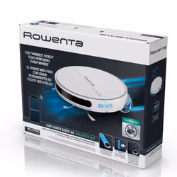 Rowenta Explorer RR7447 robot aspirateur 0,4 L Sans sac Blanc - Vue supplémentaire 25