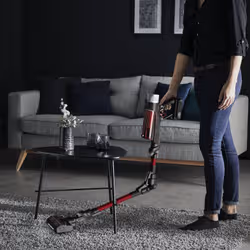 Rowenta RH2079 Aspirateur-balai 2 en 1 Batterie Sec Sans sac 0,4 L 250 W Noir, Rouge - Vue supplémentaire 2