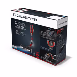 Rowenta X-Force Flex 12.60 RH98A9WO aspirateur de table Rouge, Gris Sans sac - Vue supplémentaire 13