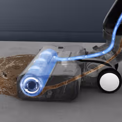 Rowenta X-Clean 4 GZ5035WO aspirateur balai et balai électrique Batterie Sec&humide mousse Sans sac 200 W Gris - Vue supplémentaire 5