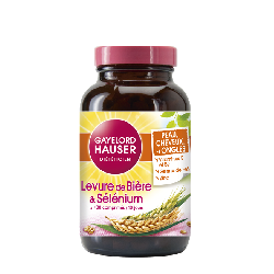 Gayelord Hauser Levure de Bière & Sélénium – 400 Comprimès