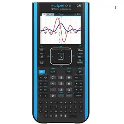 Texas Instruments TI NSPIRE CX II-T CAS calculatrice Poche Calculatrice graphique Noir