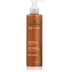 Gel Nettoyant Et Demaquillant Visage Peaux Seches Et Sensibles 200ml Reve De Miel Nuxe