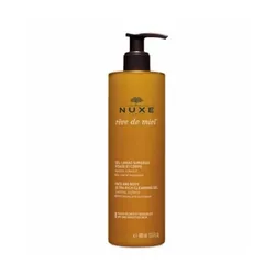 Nuxe Rêve de miel Gel nettoyant et démaquillant visage – 400 ml