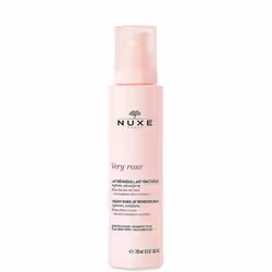 Un délicat parfum de rose et la douceur de ses pétales : c’est le lait démaquillant Nuxe Very Rose