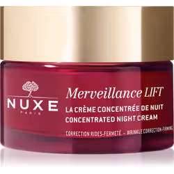 NUXEMERVEILLANCE LIFT La Crème Concentrée de Nuit50mlMerveillance LIFT - La Crème Concentrée de Nuit : révélez une peau aussi forte que vous !Votre concentré d'efficacité anti-âge pour une peau reposée et défroissée comme si vous aviez dormi 2h de plus (1).Cette crème nuit anti-âge est infusée d’Huile de Micro-Algue ultra-corrective