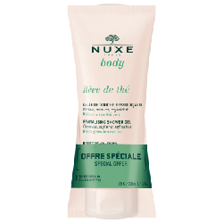 Nuxe Body Rêve de Thé Gelée de Douche Ressourçante Lot de 2 x 200 ml