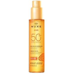 Nuxe Sun Face and Body Tanning Sun Oil SPF 50 150 ml