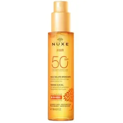 Nuxe Sun Face and Body Tanning Sun Oil SPF 50 150 ml