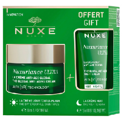 Nuxe Nuxuriance Ultra La Crème Anti-Âge Global 50 ml + La Crème Nuit Anti-Âge Global 15 ml Offerte