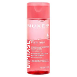 Nuxe Very rose Biphase Démaquillant Waterproof Yeux et Lèvres 100 ml