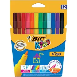 Feutres Coloriage Bic Kids VISA 18 (3270220002765)