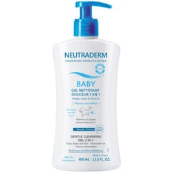 Gel Nettoyant Douceur 3 En 1 Peaux Sensibles 400ml Baby Peaux sensibles Neutraderm