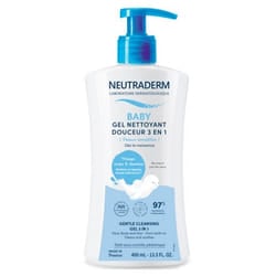 Neutraderm Baby Gel Nettoyant Douceur 3en1 400 ml