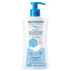 Neutraderm Baby Gel Nettoyant Douceur 3en1 400 ml