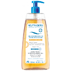 Gel Douche Surgras Dermo Protecteur 500ml Peaux Sèches Neutraderm