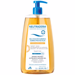 Gel Douche Surgras Dermo Protecteur 1l Peaux Seches Neutraderm
